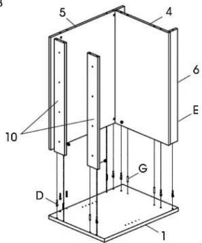 Uline H-10295 - CONTINUACIÓN DEL ENSAMBLE - 1