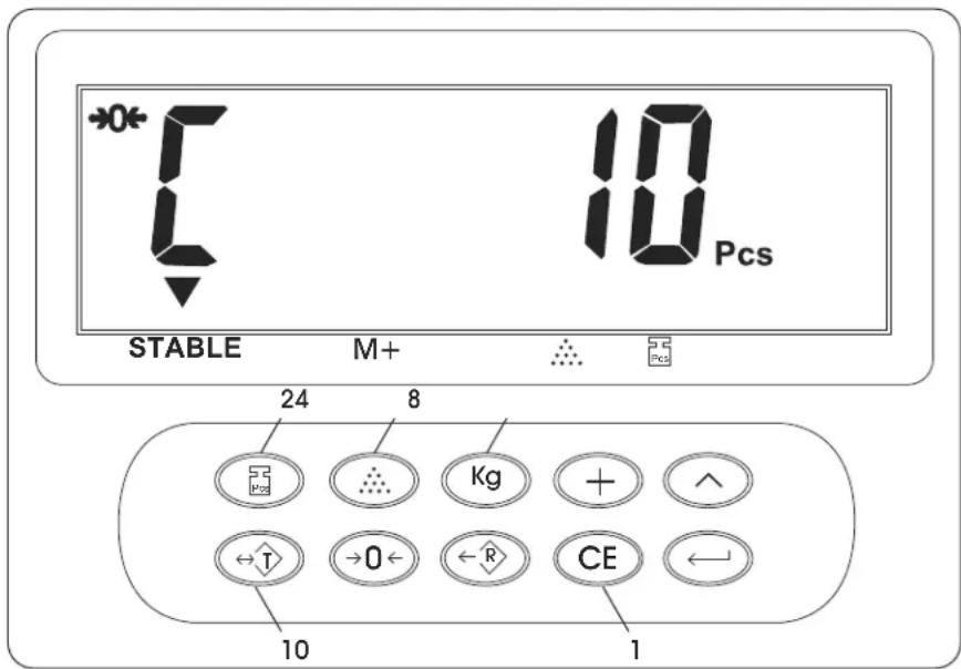 Uline H-670 - FUNCIÓN DE CONTEO - 2