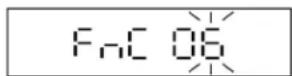 Uline H-11909 - HOLD FUNCTION SETTINGS (FnC 06) - 5