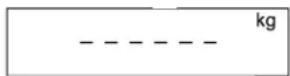 Uline H-11909 - When the right digit is flashing, press TARE/PT key while there is no load on platter. - 1