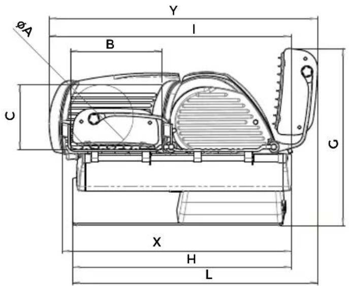 Berkel Home Line Plus 250 - Caractéristiques techniques du produit - FICHE technique - 1