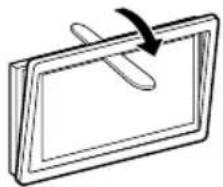 JVC KW-M593BT - Entfernen der Ziertafel - 2