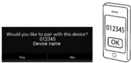 JVC KW-M593BT - Register the Bluetooth device - 1