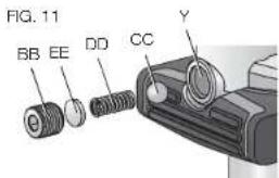 DEWALT DCGG570 - Cleaning Contamination from the Check Valve (Fig. 11) - 1