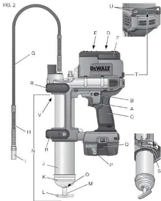 DEWALT DCGG570 - Storage Recommendations - 1