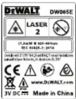 DEWALT DW065E - ADVERTÊNCIA: - 1