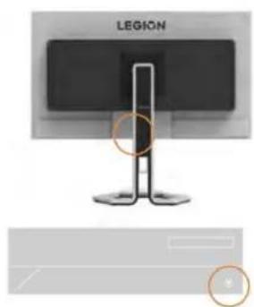 LENOVO Legion Pro 32UD-10 - Connector et allumer votre moniteur - 15