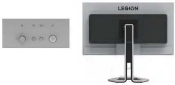 LENOVO Legion Pro 32UD-10 - Contrôles du moniteur - 1