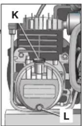 DEWALT D55153 - Aceite de la bomba del compresor (Fig. 1) CONTROLAR EL ACEITE - 1