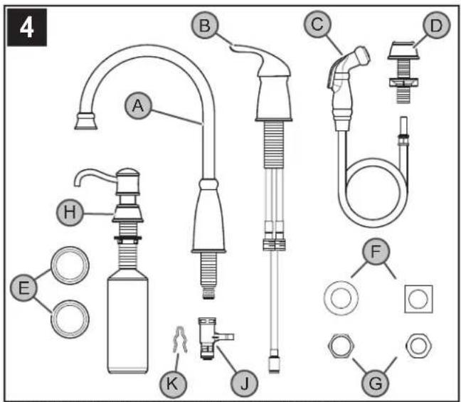Pfister Avalon GT26-4C - TOOLS RECOMMENDED - 1