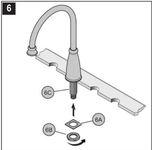 Pfister Avalon GT26-4C - SECURING SPOUT BODY - 1