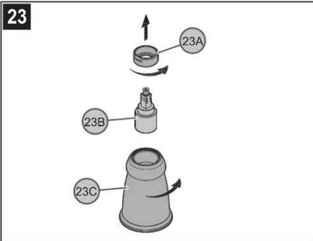Pfister Avalon GT26-4C - CARTRIDGE REMOVAL - 1