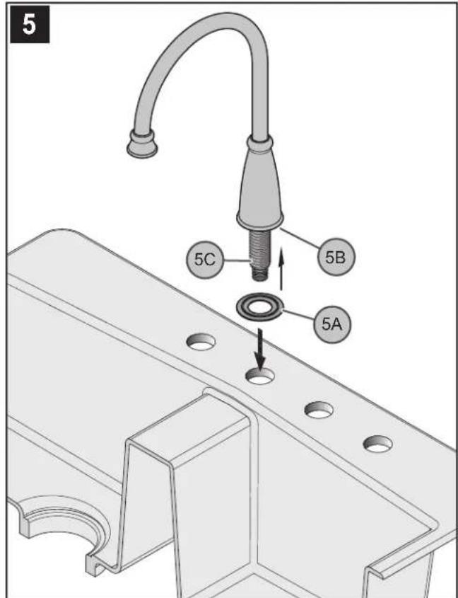 Pfister Avalon GT26-4C - FAUCET INSTALLATION - 1