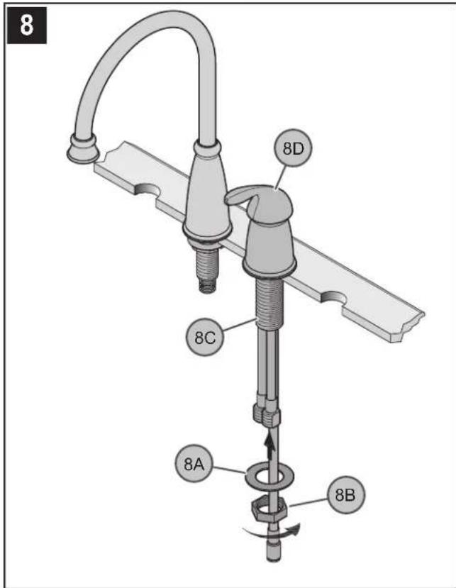 Pfister Avalon GT26-4C - CONTROL BODY INSTALLATION - 2