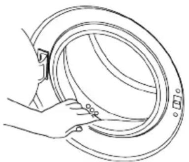 WHIRLPOOL WPM 97G ADS FR - Nettoyage de la porte de chargement et du tambour - 2