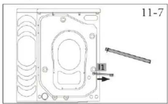 HAIER HW100-BD14L8GNU1 - Entfern der Transportsicherheitsschrauben - 2