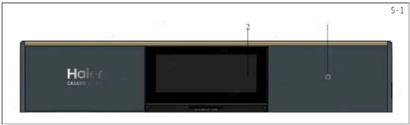 HAIER HW100-BD14L8GNU1 - 5-Pannello di controlledo - 1