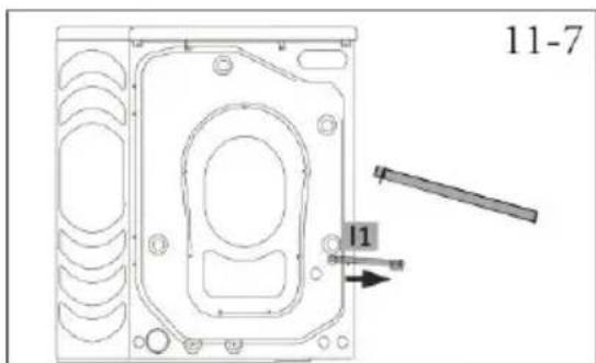 HAIER HW100-BD14L8GNU1 - Retrait des boulons de sécurité pour le transport - 2