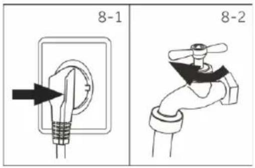 HAIER HW100-BD14L8GNU1 - Raccordement à l'eau - 1