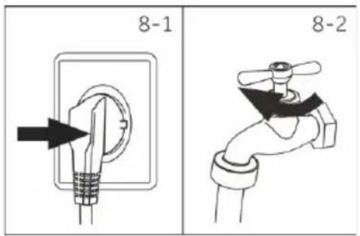 HAIER HW100-BD14L8GNU1 - Wasseranschluss - 1