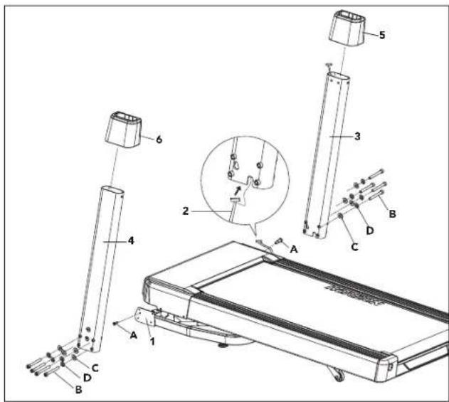 Horizon Tread-XP - ASSEMBLY STEP 1 - 1