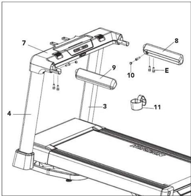 Horizon Tread-XP - ASSEMBLY STEP 3 - 1