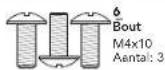 Horizon HF-5.0AT - STAP 4 MONTAGEMATERIAAL: - 1