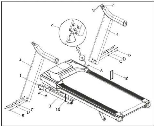 Horizon HF-7.4AT - ASSEMBLY STEP 1 - 1