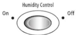 Big Chill BC19BFC - Humidity Control (on some models) - 1