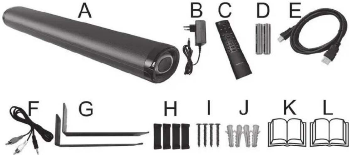 SILVERCREST SSB 30 B1 - Zawartość opakowania - 1