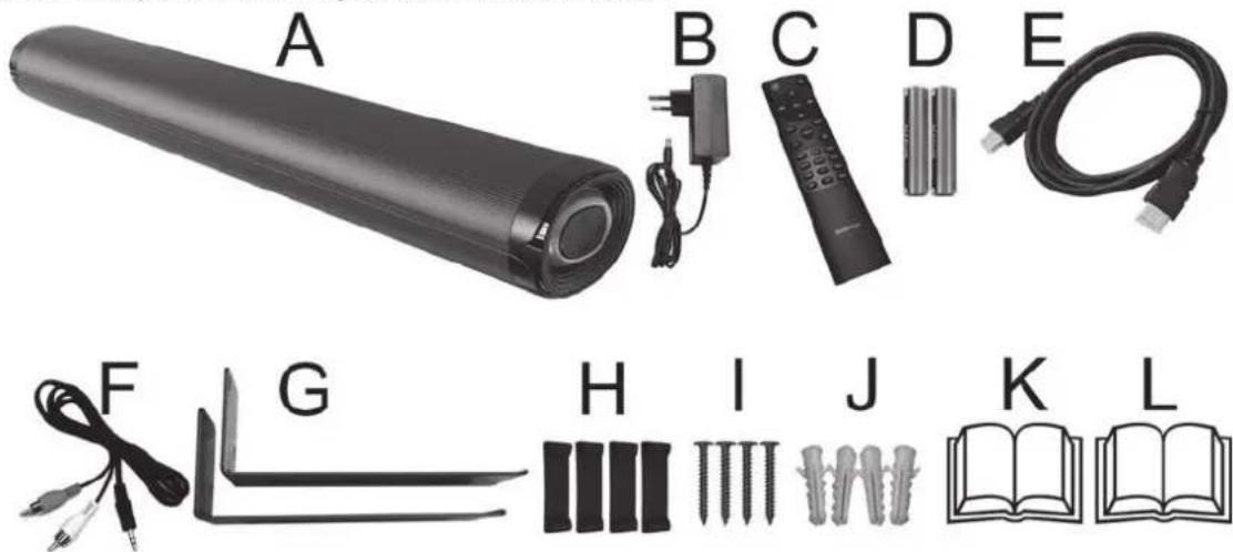 SILVERCREST SSB 30 B1 - Contenu de l'emballage - 1