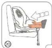 BabyGO Nova+ 360 - LA MÉTHODE D'INSTALLATION POUR LA FIXATION ISOFIX EST LA SUIVANTE : - 3