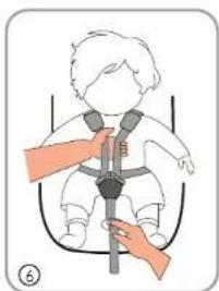 BabyGO Nova+ 360 - AJUSTER LA CEINTURE DE SÉCURITÉ - 2