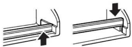 Big Chill BC21TFR - To remove and replace the rails: - 1