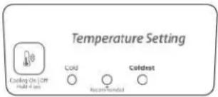 Big Chill BC14TFR - Temperature Control - 2