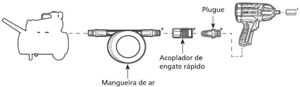 Campbell Hausfeld XT002000 - INSTRUÇÕES DE MONTAGEM - 1