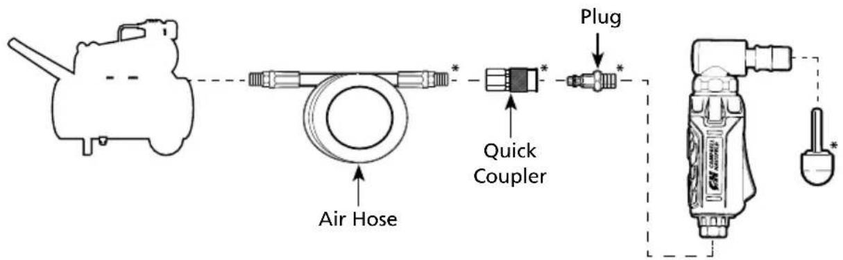 Campbell Hausfeld XT251000 - SET UP INSTRUCTIONS - 1