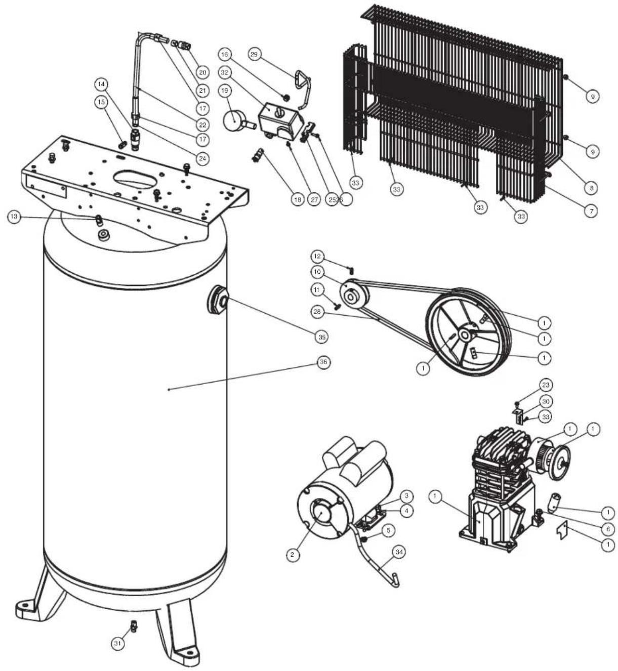 Campbell Hausfeld VT6395 - Storage - 2