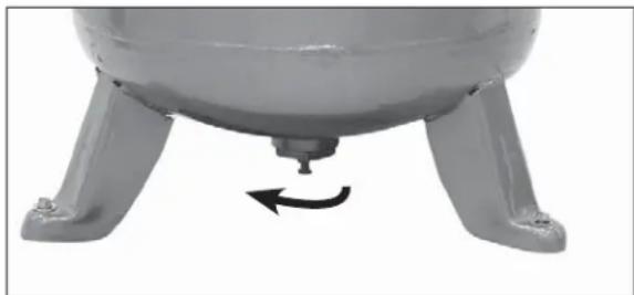 Campbell Hausfeld VT6395 - Draining Tank - 1