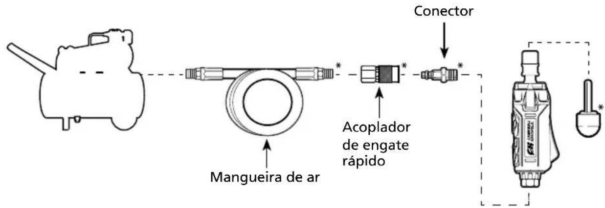 Campbell Hausfeld XT250000 - INSTRUÇÕES DE MONTAGEM - 1
