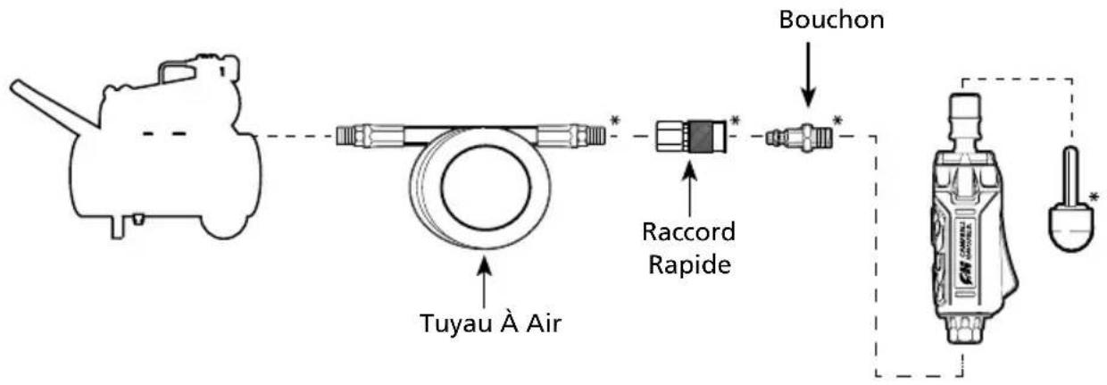 Campbell Hausfeld XT250000 - Instructions de mise en MARCHE - 1