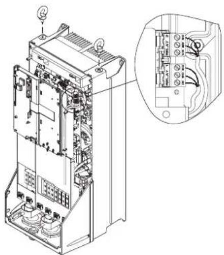 Grundfos NBGE 300-250-350 - Accès aux relais de signal - 2