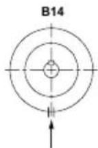 Grundfos NBGE 125-100-200 - Orifices d'évacuation - 2