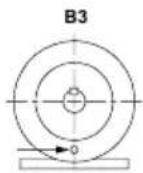 Grundfos NBGE 125-100-200 - Orifices d'évacuation - 1