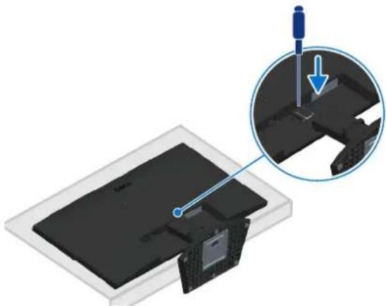 DELL SE2726H - Retrait du support du moniteur - 2