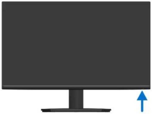 DELL SE2726H - Allumer le moniteur - 1