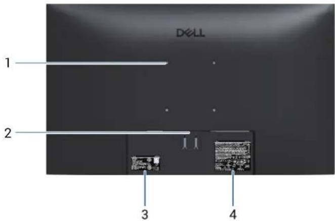 DELL SE2726H - Vue de derrière - 1