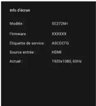 DELL SE2726H - Accéder au menu OSD - 22