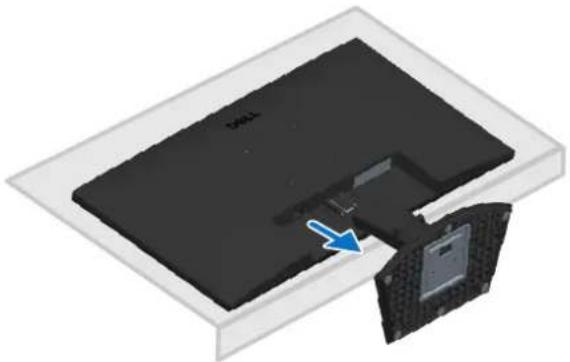 DELL SE2726H - Retrait du support du moniteur - 3