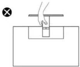 DELL SE2726H - Manipulation et déplacement de votre moniteur - 3